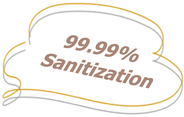 99.99% Sanitization